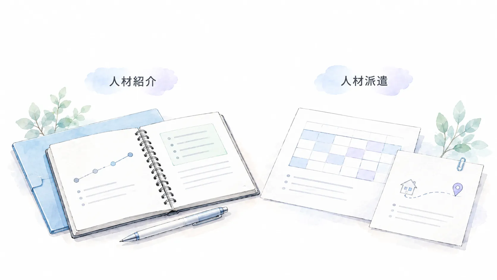 人材紹介と人材派遣のAI面接に求める機能の違いとは