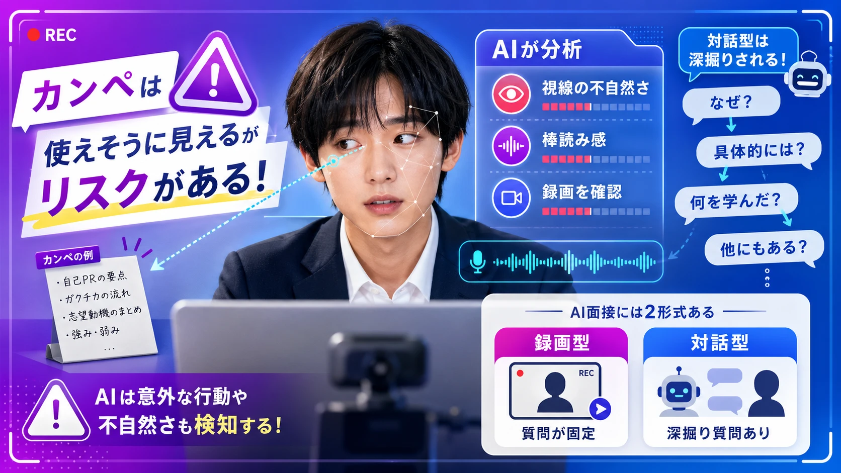 AI面接でカンペは使えるのか？