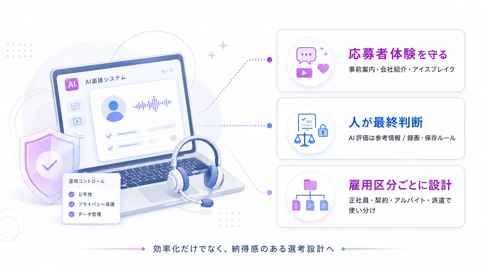 コールセンターにAI面接を導入する際の注意点