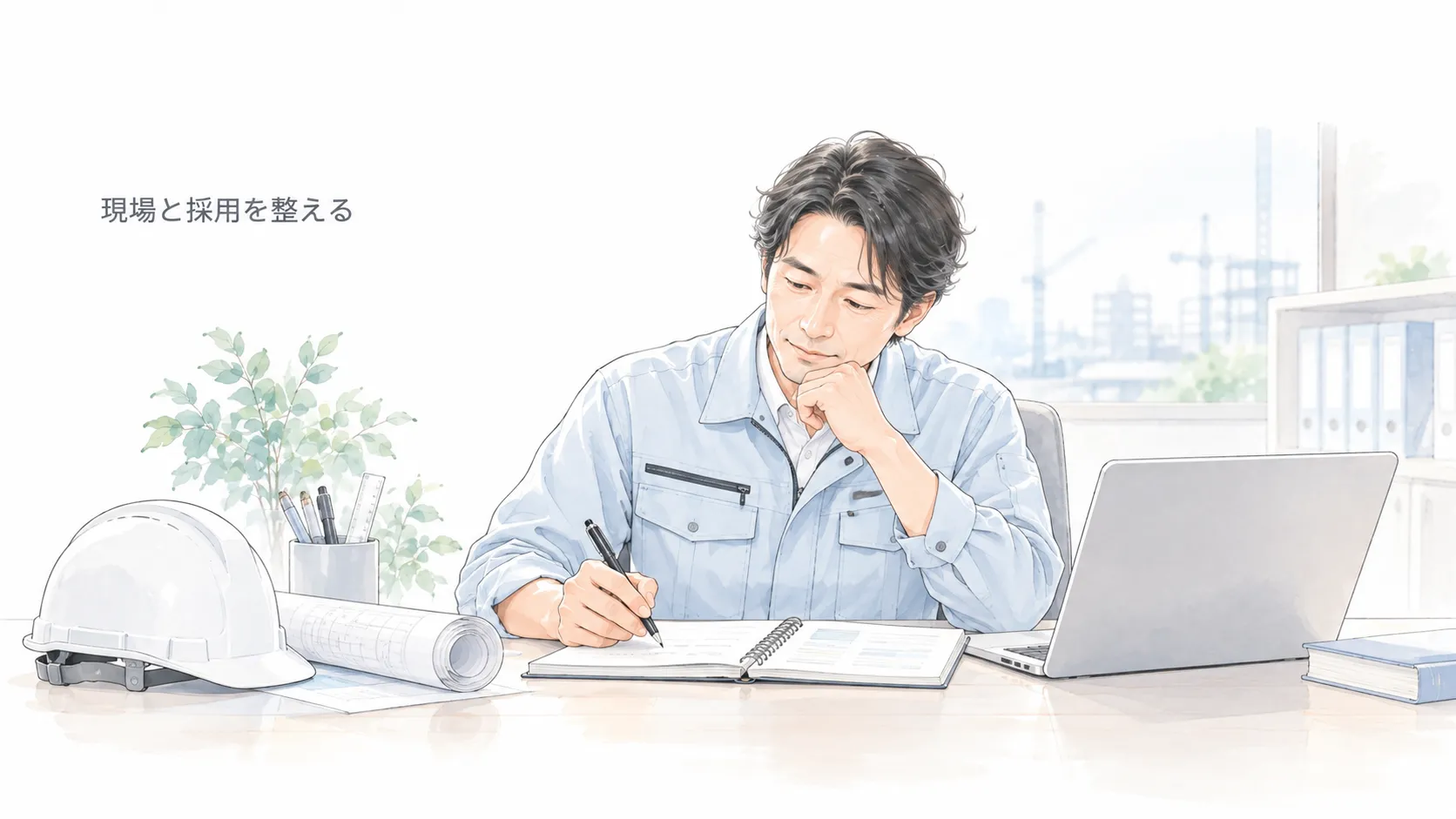 建設業の採用が構造的に難しい理由