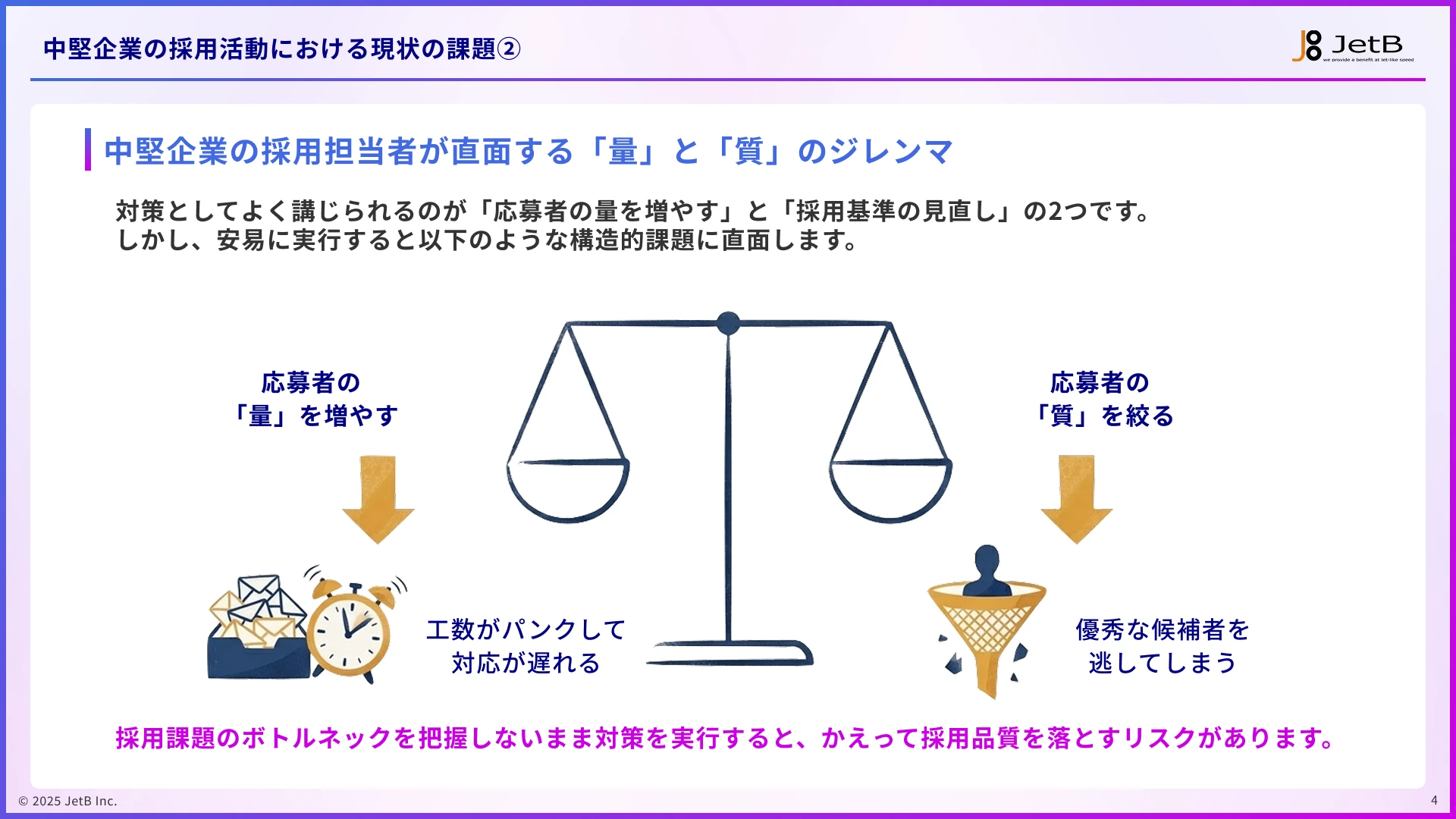 中堅企業がAI面接で解決できる採用課題 - 企業別『Our AI面接』活用ガイドのサンプル3