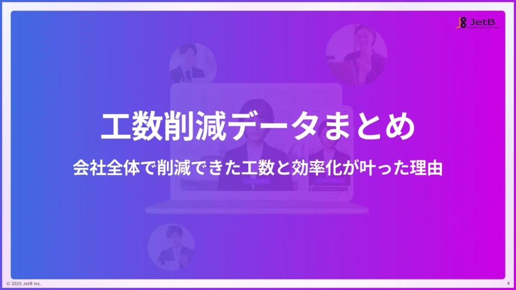 【2026年1月版】Our AI面接を使用した面接工数削減データのサンプル3